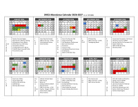 2026-2027 SMCS Attendance Calendar