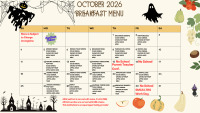 October 2026 Breakfast/Lunch Menu