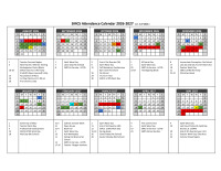 2026-2027 SMCS Attendance Calendar