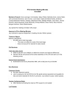 PTO Minutes 10.8.25